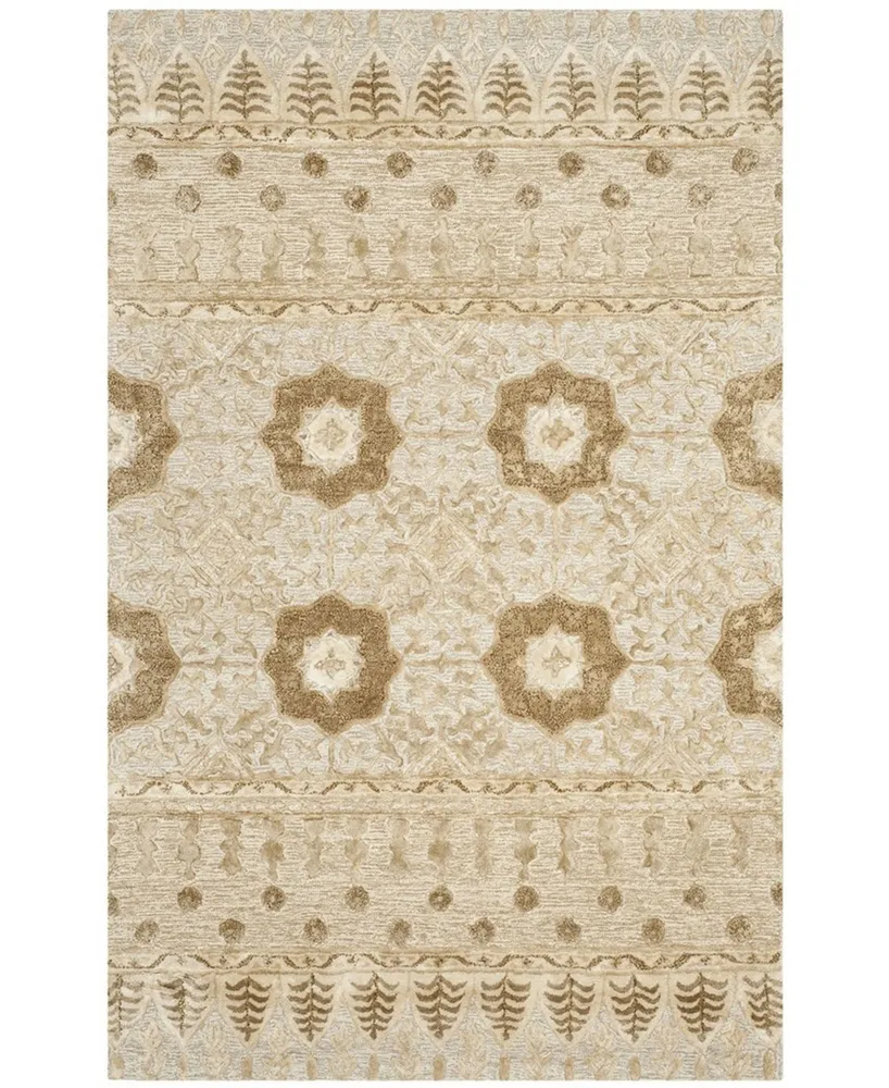 Safavieh Allure 224 Batik Ivory 5' x 8' Area Rug