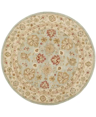 Safavieh Antiquity At822 Bluestone 6' x 6' Round Area Rug