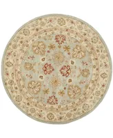 Safavieh Antiquity At822 Bluestone 6' x 6' Round Area Rug