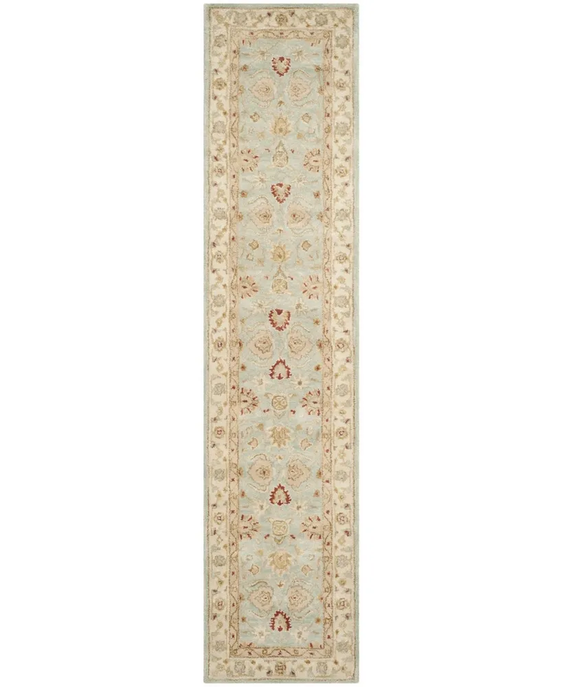 Safavieh Antiquity At822 Bluestone 2'3" x 12' Runner Area Rug