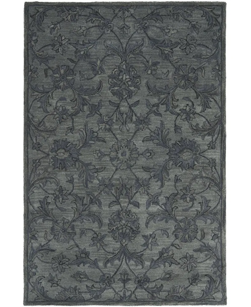 Safavieh Antiquity At824 Gray and Multi 4' x 6' Area Rug