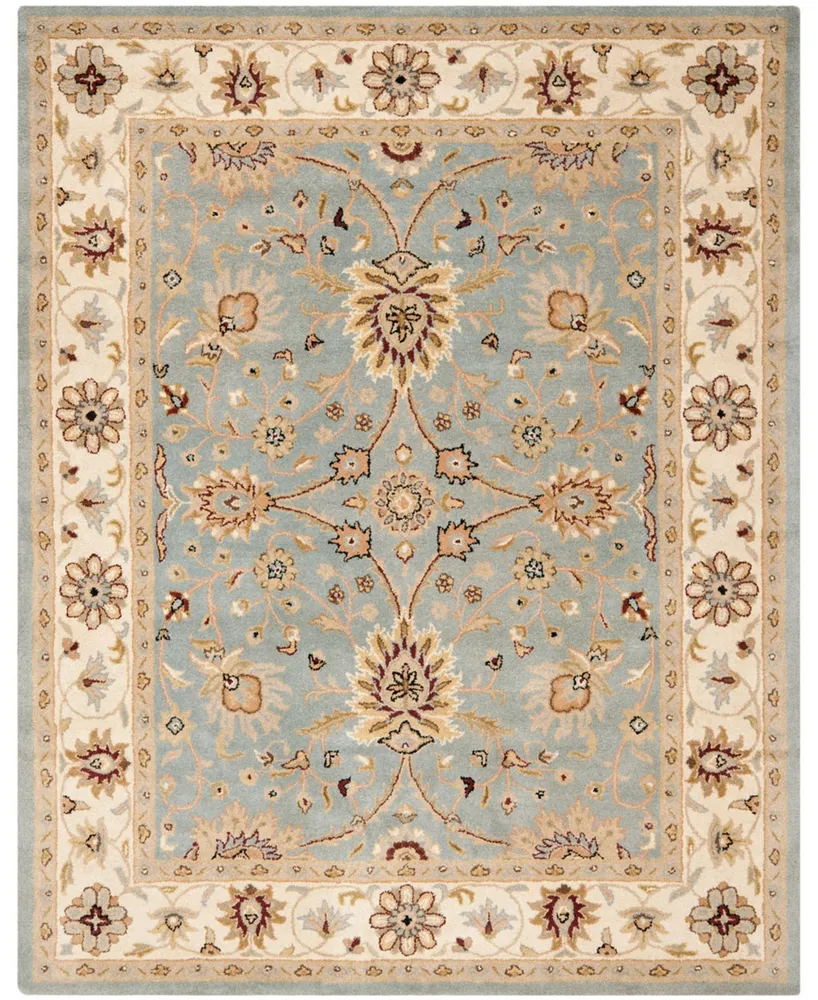 Safavieh Antiquity At249 Mist and Ivory 8'3" x 11' Area Rug