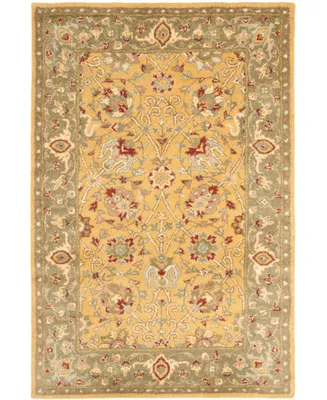 Safavieh Antiquity At21 Gold 4' x 6' Area Rug