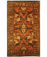Safavieh Antiquity At54 Sage and Gold 2'3" x 4' Area Rug