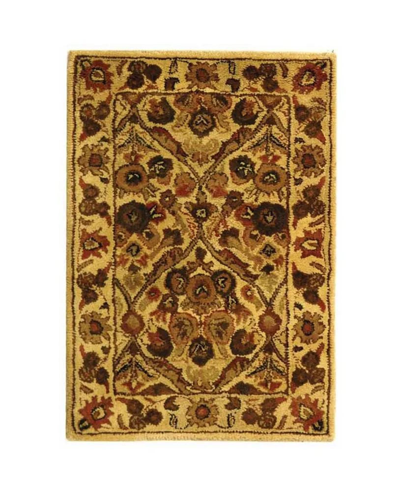 Safavieh Antiquity At51 Gold 2' x 3' Area Rug