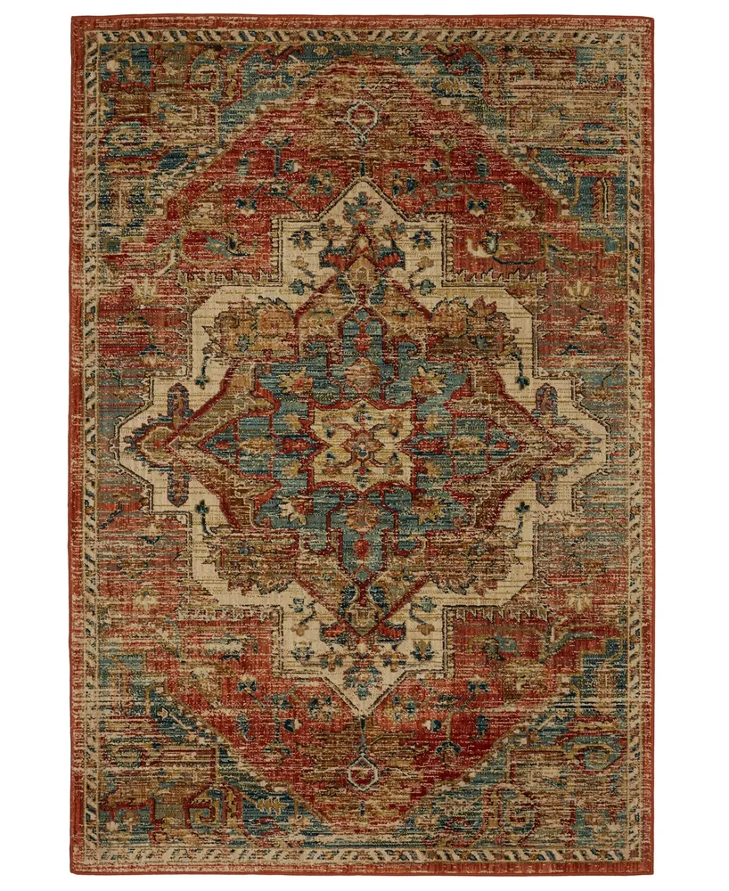 Karastan Elements Kasbar Copper 8' x 11' Area Rug