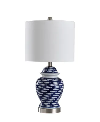 StyleCraft School of Fish Curved Table Lamp
