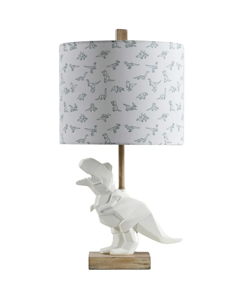 StyleCraft Geometric T-Rex Table Lamp