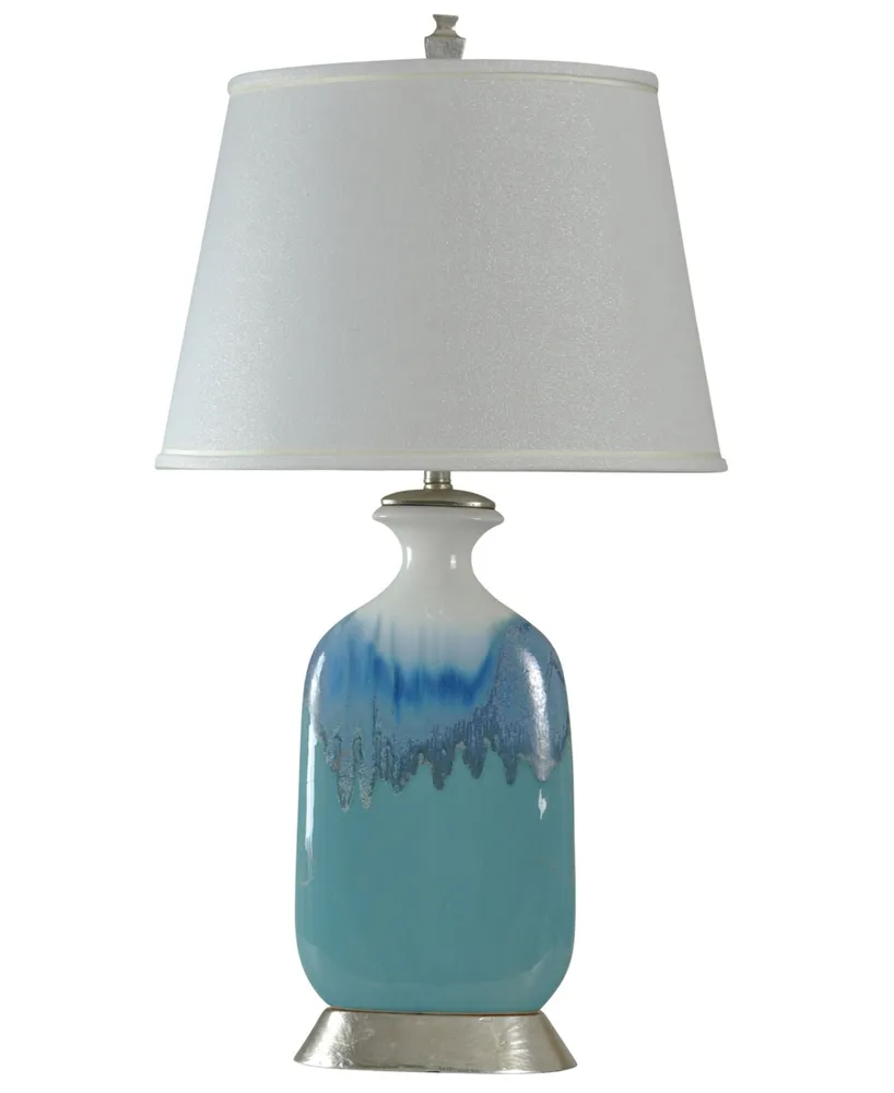 StyleCraft Beach Grove Ceramic Table Lamp