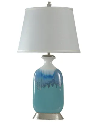 StyleCraft Beach Grove Ceramic Table Lamp