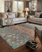 Karastan Soiree Torrent Rose 2'4" x 7'10" Runner Rug