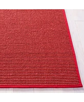 Martha Stewart Collection MSR9501Q Red 8' x 10' Area Rug