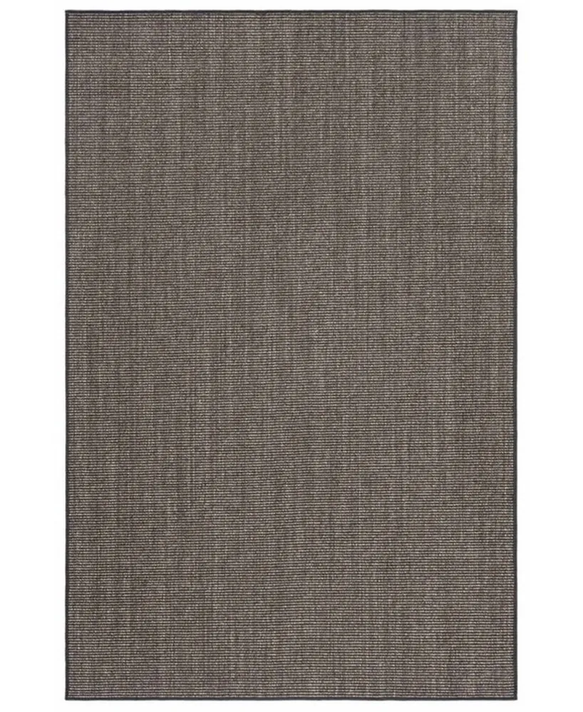 Martha Stewart Collection MSR9501F Charcoal 8' x 10' Area Rug