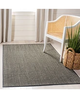 Martha Stewart Collection MSR9501F Charcoal 5' x 7' Area Rug