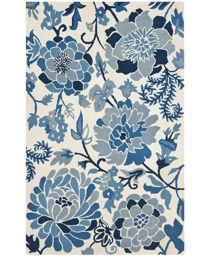 Martha Stewart Collection MSR4732A Azure 8' x 10' Area Rug