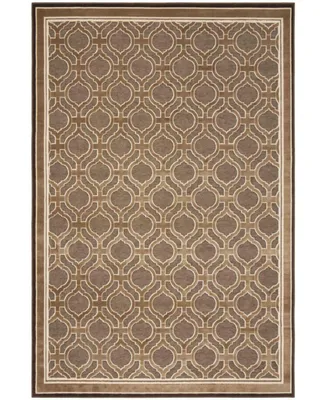 Martha Stewart Collection MSR4445 Brown 8' x 11'2" Area Rug