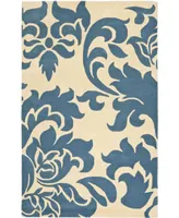 Martha Stewart Collection Barcelona MSR4546A Blue 9' x 12' Area Rug