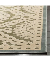 Martha Stewart Collection MSR4443 Tan 4' x 5'7" Area Rug