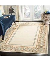 Martha Stewart Collection Taj Mahal MSR4440A Creme 8' x 11'2" Area Rug