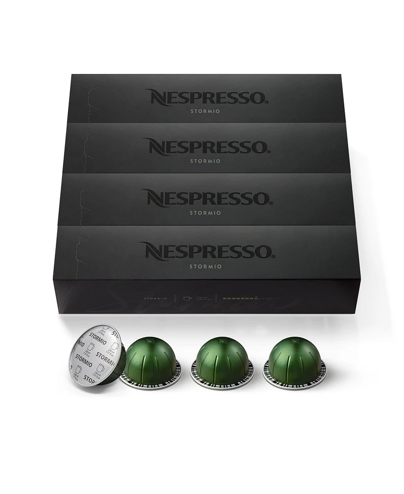 Nespresso VertuoLine Stormio, 40 Capsules