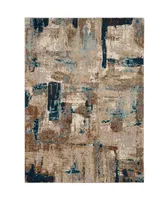 Karastan Elements Envision Aquamarine 8' x 11' Area Rug