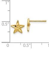 Star Stud Earrings in 14k Gold