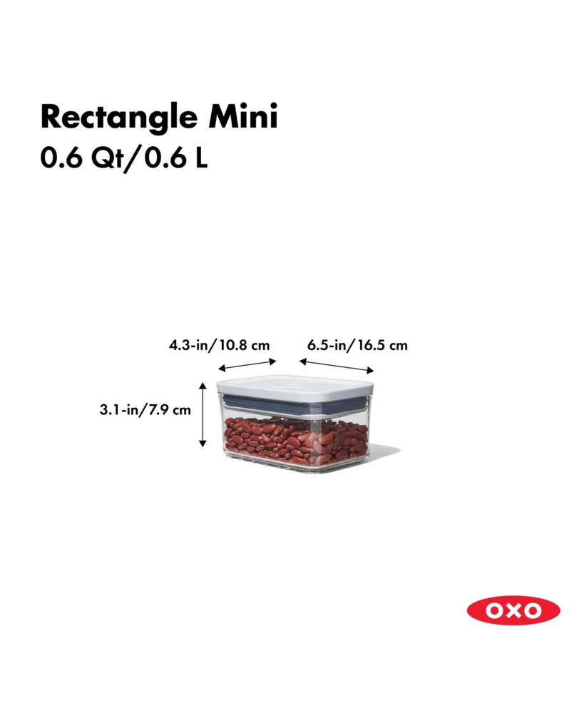 Oxo Pop Mini Rectangular Food Storage Container