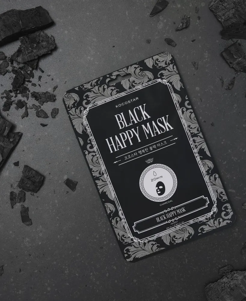 Kocostar Black Happy Mask, 10-Pk.