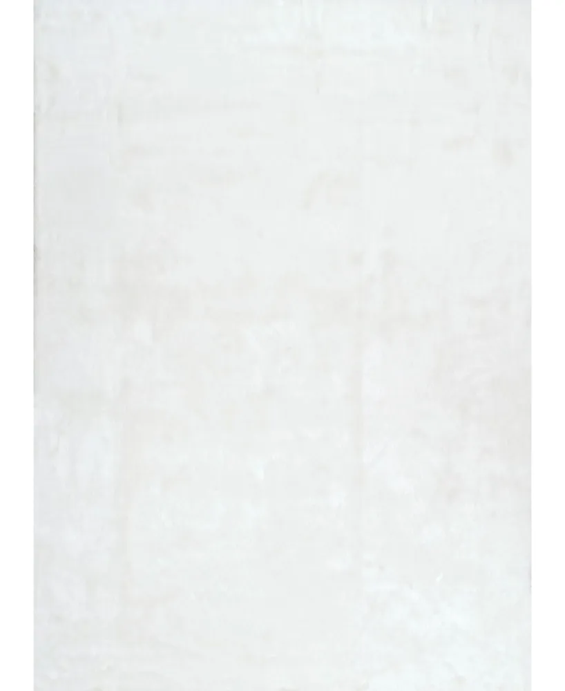 nuLoom Cloud BIBL15A Ivory 7'6" x 9'6" Area Rug