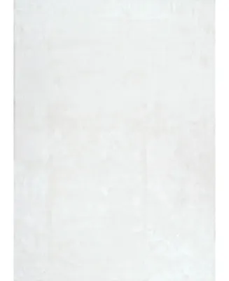 nuLoom Cloud BIBL15A Ivory 7'6" x 9'6" Area Rug