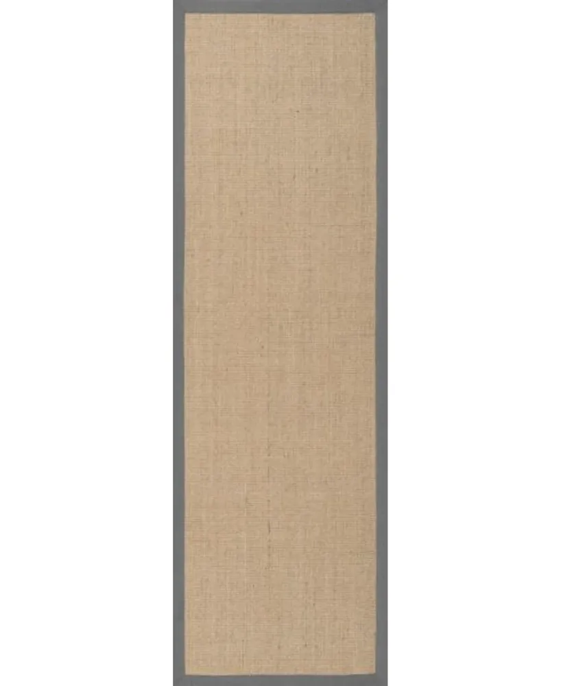 nuLoom Orsay ZHSS01I Silver 4' x 6' Area Rug