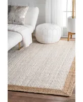 nuLoom Eleonora TAJT09D White 3' x 5' Area Rug