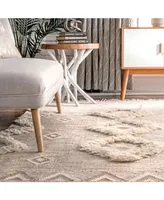 nuLoom Savannah SPMO01B Beige 5' x 8' Area Rug