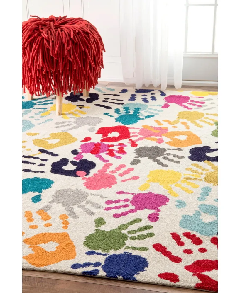 nuLoom Pinkie ECCR15A Multi 5' x 8' Area Rug