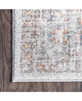 nuLoom Jacquie RZAB07C Silver 3' x 5' Area Rug