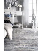 nuLoom Maile HMDM01A Blue 3' x 5' Area Rug