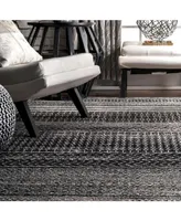 nuLoom Nova RZBD65A Onyx 8' x 10' Area Rug