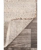 nuLoom Elfriede HMMT01A Neutral 3' x 5' Area Rug