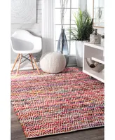 nuLoom Rochell VIAG01A Pink 8'6" x 11'6" Area Rug