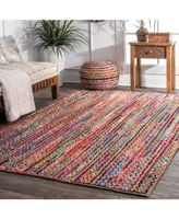 nuLoom Aleen MGNM05A Multi 4' x 6' Area Rug