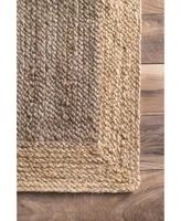 nuLoom Eleonora TAJT09E Gray 5' x 8' Area Rug