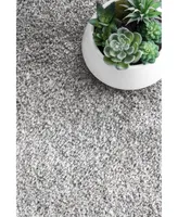 nuLoom Gynel OZAS01B Silver 3'3" x 5' Area Rug