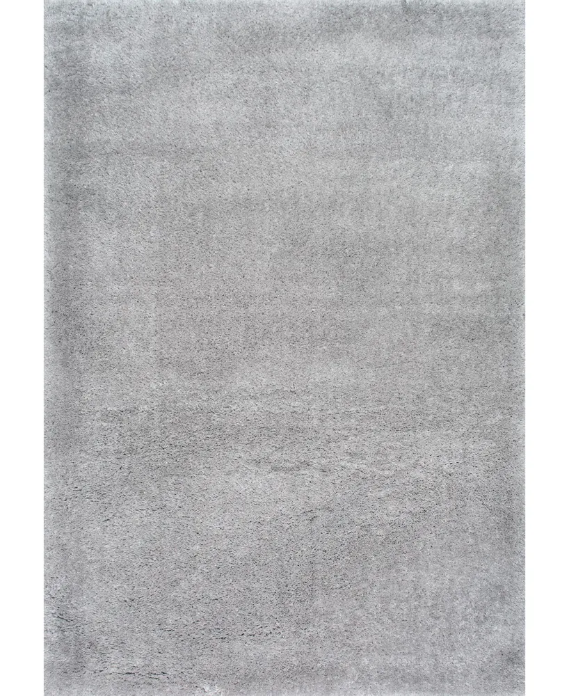 nuLoom Gynel OZAS01B Silver 7'10" x 10' Area Rug