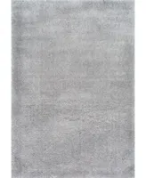 nuLoom Gynel OZAS01B Silver 7'10" x 10' Area Rug