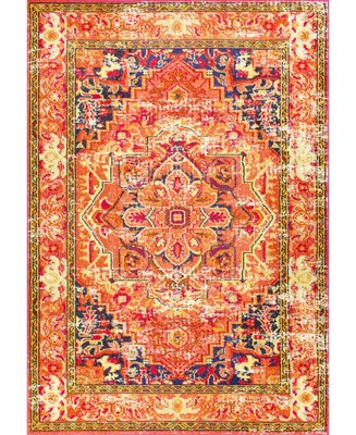 nuLoom Mackenzie KKCB10B Orange 3' x 5' Area Rug