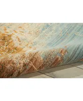 Closeout! Nourison Home Rhapsody RH016 Ocean 5'6" x 8' Area Rug