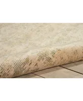 Nourison Home Lucent LCN05 Ivory 7'9" x 9'9" Area Rug