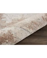 Nourison Home Rustic Textures RUS03 Beige 2'2" x 7'6" Runner Rug