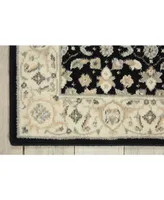 Nourison Home Persian Empire PE26 Black 7'9" x 10'10" Area Rug