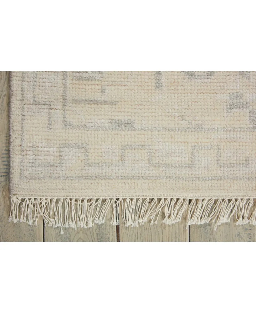 Nourison Home Elan ELN01 Ivory 5'6" x 8' Area Rug